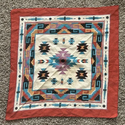 Pañuelo Spring Industries Panel de Tela EE. UU. RN14193 Suroeste Azteca Foto 1 de 3