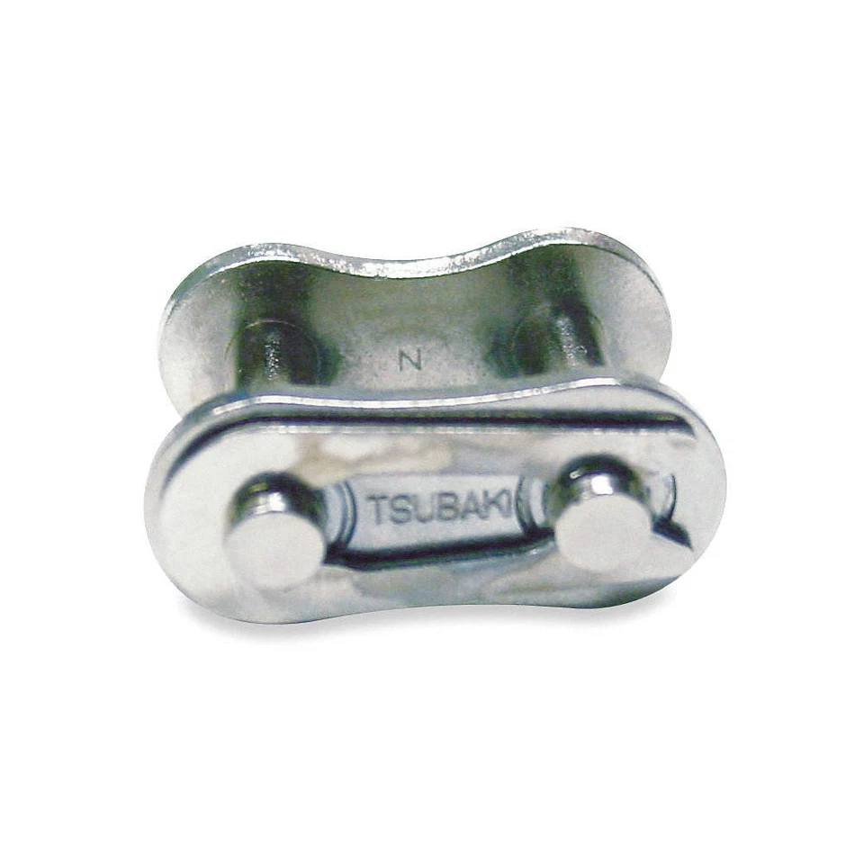 TSUBAKI 60SS C/L Connecting Link,SS,1 3/32 in,PK5 6L096 - Image 1 of 1