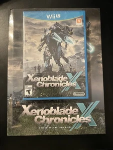 Xenoblade Chronicles X | Nintendo Wii U | Game & Hardcover Guide FACTORY SEALED - Picture 1 of 5