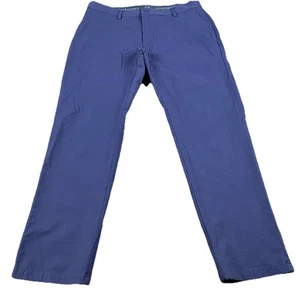 Vineyard Vines On-The-Go Pant Mens 34x30 Performance Stretch Comfort Preppy Navy - Picture 1 of 7