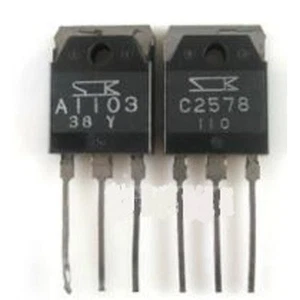 2SA 1103-2SC 2578 KIT PAIR TRANSISTOR - 1x2SA1103 1x2SC2578 - Picture 1 of 1
