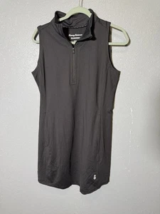 NWT Tommy Bahama Island Zone Aubrey Black Zip Front Dress- Small - Picture 1 of 9