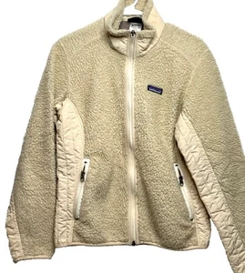 Patagonia Synchilla Jacket Size XS/AU 6/ US 2 . Long Sleeved Beige - Picture 1 of 11