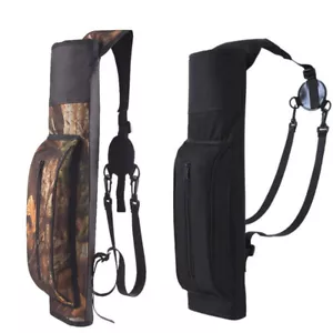 Archery Back Arrow Quiver Holder Bag Waterproof Ultralight Quiver Backpack - Foto 1 di 9