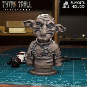 Goblin Peasant Bust Rogue Fighter Miniature | D&D DnD - Picture 1 of 3