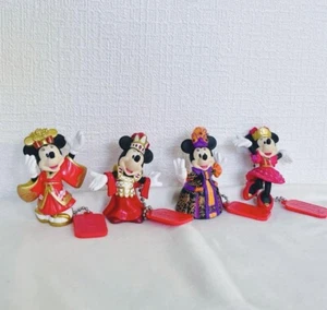 Disneyland Minnie Mouse Miniatura Figura Llavero Set Tokio Japón Parques Envío Gratis - Imagen 1 de 1