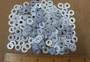 Arandela plana de aleación de aluminio tamaño estándar aeronáutica 10 AN960D10 (x200) NUEVA - Imagen 1 de 3