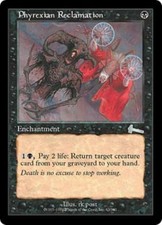 WOTC MtG Urza's Legacy Phyrexian Reclamation (U) NM
