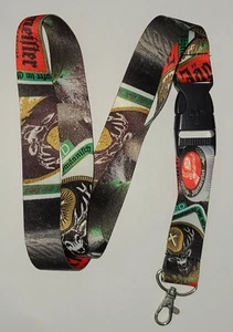 Jagermeister Lanyards w/ Detachable Clip Jager ID Badge Holder - Picture 1 of 4