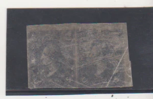 Scott # 79-E8 3c Violet Pair  Loewenberg Decalcomania on Onion Skin Paper MLH - Picture 1 of 1