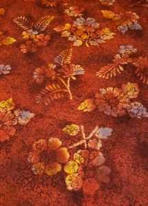 Jakarta Fabric 3 Yards + 4" Clothworks Floral Burgundys Reds Quilting Cotton - Picture 1 of 4