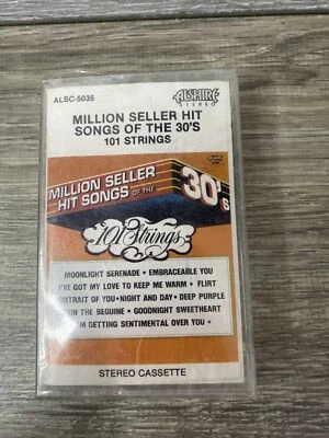 Million Seller Hit Songs of the 30’s 101 Strings Cassette NEW SEALED - Image 1 of 4