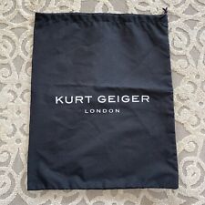 KURT GEIGER black high heels shoes travel storage drawstring trainers bag bag