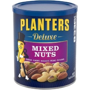 PFLANZER DELUXE GEMISCHTE NÜSSE - 15,25oz - KANISTER - 2ER-PACK - Bild 1 von 3