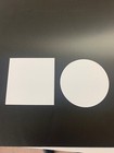 Acrylglas Plexiglas weiß deckend 2mm Platte Kreis Zuschnitt Wunschgröße Toppreis