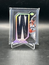 2007 Upper Deck Black Deron Williams Nameplate Patch Auto /25 Utah Jazz