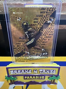 Onit Athlete Luther Burden Gold Sticker Sp St-1 Missouri Elch - Picture 1 of 4