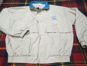 VINTAGE SS INDEPENDENCE Zip Bomber Crew? Jacket Adult Sz L Cruise Ship 80s - Picture 1 of 6
