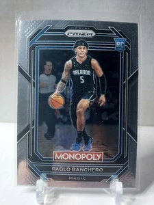 2022-23 Panini Prizm Monopoly - #66 Paolo Banchero (RC) Magic - Picture 1 of 4