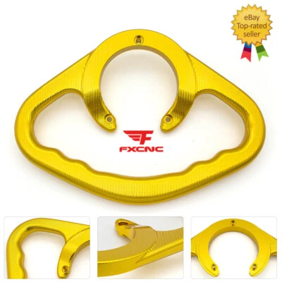 Para Suzuki GSF1250S Bandit 2007-2012 CNC Pasajero Empuñadura Tanque Agarre Tapa Gas Foto 1 de 4