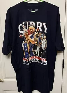 Steph Curry camicia uomo 3XL blu USA basket stadio Essentials nuova con etichette $40 - Foto 1 di 6
