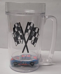 Richard Petty Thermoserve Race Car Mug with matchbox car in the base. Nascar - Picture 1 of 6