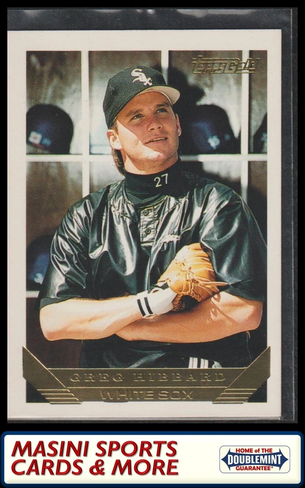 1993 Topps #313 Greg Hibbard Gold SHORT PRINT - Image 1 of 1