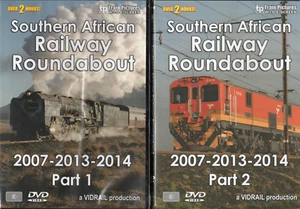 2 DVD COMBO ROTONDA FERROVIARIA SUDAFRICANA 2007-2013-2014 PARTES 1 y 2 - Imagen 1 de 1