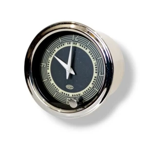 52mm 12v Clock for VW Porsche 356 Vintage Bug Ghia Bay Splitscreen Beetle AAC053 - Picture 1 of 9