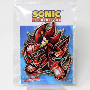 Sonic Shadow the Hedgehog Painterly Enamel Pin NYCC 2024 Exclusive LE 500 - Picture 1 of 2