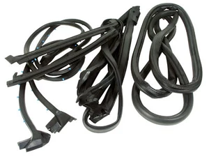 Corvette C4 Coupe Body Weatherstrip Kit 7Pc 1984-1989 - Picture 1 of 3