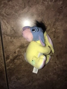 VINTAGE 2002 PLUSH EEYORE IN BUNNY SUIT 5in. WINNIE THE POOH FISHER-PRICE - Picture 1 of 4