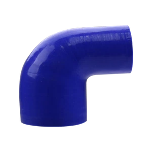CXRacing 3" - 2" 90 Degree Blue Silicon Elbow Hose Coupler Reducer 85mm Length - Bild 1 von 2