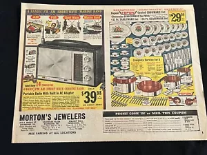 #01 MORTON'S JEWELERS Sunday Comics Section Ad 1967 Richmond, VA - Picture 1 of 1