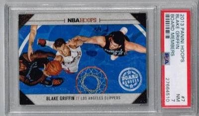 2013 Panini Hoops Blake Griffin Board Members PSA 7 - Image 1 of 2