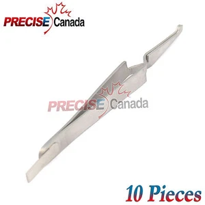 10 PCS ORTHODONTIC BRACKET PLACER SELF HOLDER TWEEZER  - Picture 1 of 2