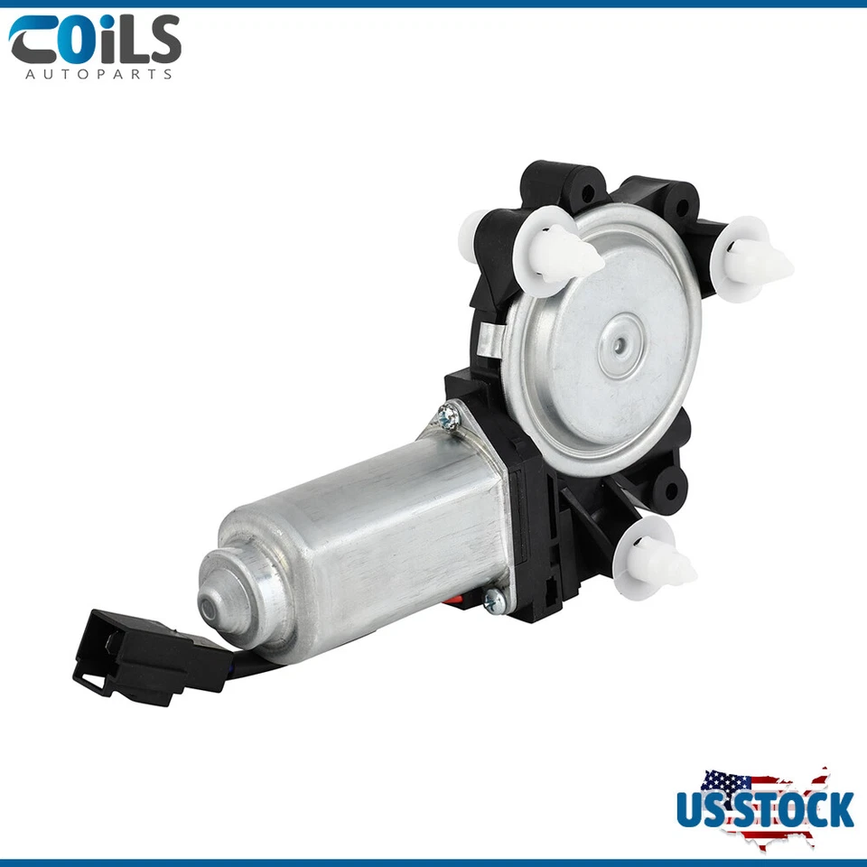 Motor de janela para Chrysler Town & Country Dodge Caravan 2004-2007 dianteiro esquerdo - Imagem 1 de 4