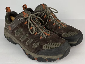 Merrell Ridgepass Mens 11 Waterproof Suede Leather Hiking Trail Boots Brown - Picture 1 of 7