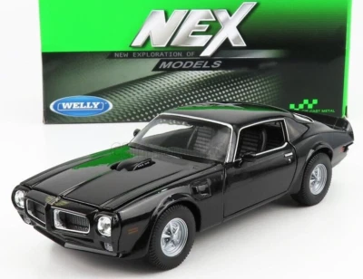 WELLY WE24075BK PONTIAC FIREBIRD TRANS AM 1972 BLACK 1:24 - Immagine 1 di 2