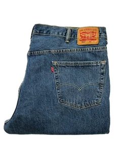 Levis 550 Mens Blue Jeans 48x30 Relaxed Fit EUC - Picture 1 of 9