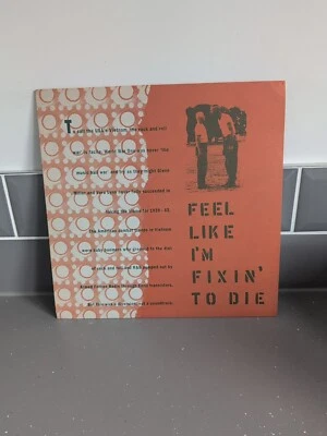 FEEL LIKE I'M FIXIN' TO DIE - 1988 UK VINYL LP NME NAM 1 EX/EX KENNY ROGERS - Image 1 of 4