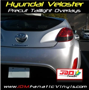 Superposiciones de tinte ahumado luces traseras inversas humo KDM tinte vinilo | 12-16 Veloster - Imagen 1 de 2