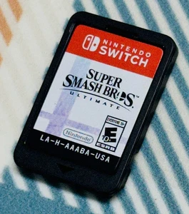 Super Smash Bros Ultimate Mario Nintendo Switch Juego Probado Cartucho Solo P90 - Imagen 1 de 3