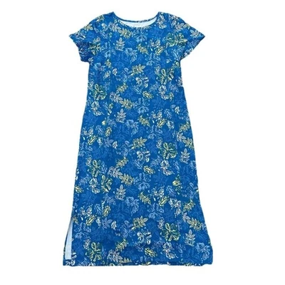 Vestido informal midi tropical azul atletismo deportivo mediano para mujer Columbia Foto 1 de 3