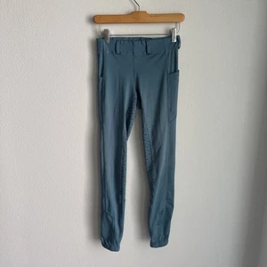 Ovation  Riding Tights Pants Size SM (26) Blue  teal  - Picture 1 of 7