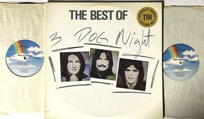 The Best Of 3 Dog Night-ORIG. 1982 US Double LP-NEAR MINT Foto 1 de 2