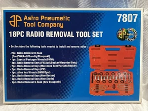 Astro Pneumatic #7807 18-Piece Radio Removal Tool Set-Automotive - Bild 1 von 6