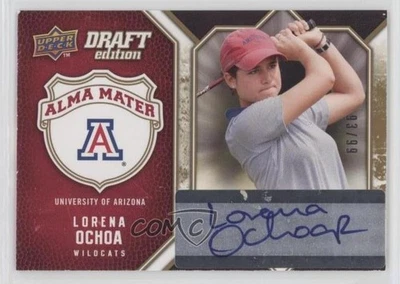 2009-10 Upper Deck Draft Edition Alma Mater Auto /99 Lorena Ochoa #AM-LO Auto - Image 1 of 2