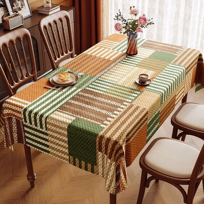 Maroon Wrinkle Resistant Tablecloth Heavyweight 32x48 Inch for Parties - Image 1 of 4