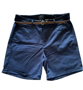Scotch & Soda Maison Scotch Women’s Navy Blue Chino Size 29 Medium - Picture 1 of 16